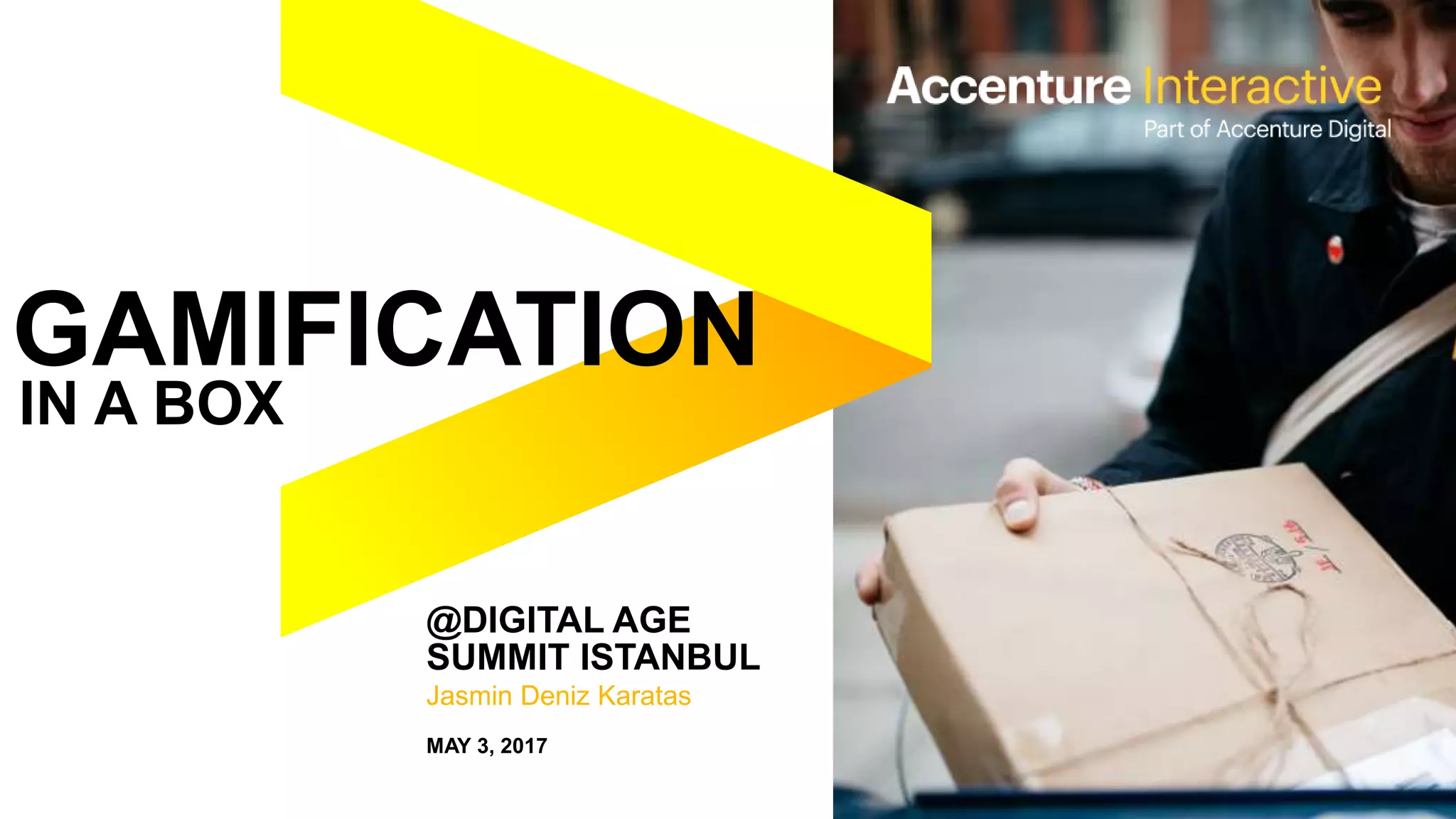 GAMIFICATION IN A BOX Istanbul PPT