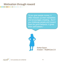 Lack of immediate feedback</li></ul>Overcome these obstacles by:<br /><ul><li>Tapping into innate desires for: