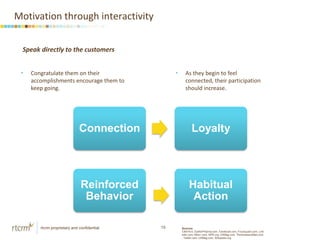 Motivation through reward<br />“If you give people money, it often messes up their mentalities and encourages cheating…But...