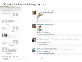 As they begin to feel connected, their participation should increase. </li></ul>Sources: CBS19.tv, EyeforPharma.com, Faceb...