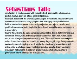 Gamification conference   overview & agenda