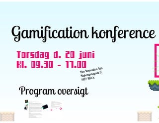Gamification conference   overview & agenda