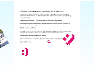 Gamification conference   overview & agenda