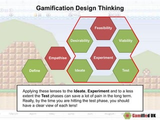 Gamification design thinking | PPTX