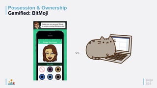 page
035
Possession & Ownership
Gamified: BitMoji
vs
 
