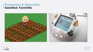page
037
Possession & Ownership
Gamified: FarmVille
 