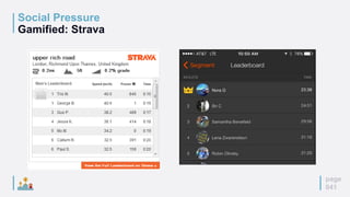 page
041
Social Pressure
Gamified: Strava
 