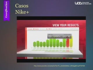 Casos
Nike+
http://www.youtube.com/playlist?list=PL_zkxi8uKQMlpV_MDdpjgBE1xpPTLfFWB
 