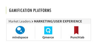 GAMIFICATION PLATFORMS
 