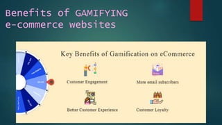 Benefits of GAMIFYING
e-commerce websites
 