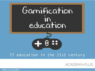 Gamification in education | PPTX
