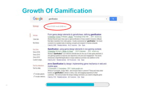 31
Growth Of Gamification
 
