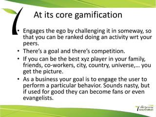 Gamification innovation and the enterprise | PDF