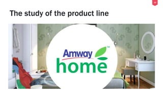 The study of the product line
20
 
