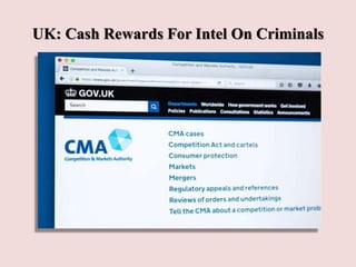 UK: Cash Rewards For Intel On Criminals
 