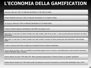 L ’ECONOMIA DELLA GAMIFICATION 