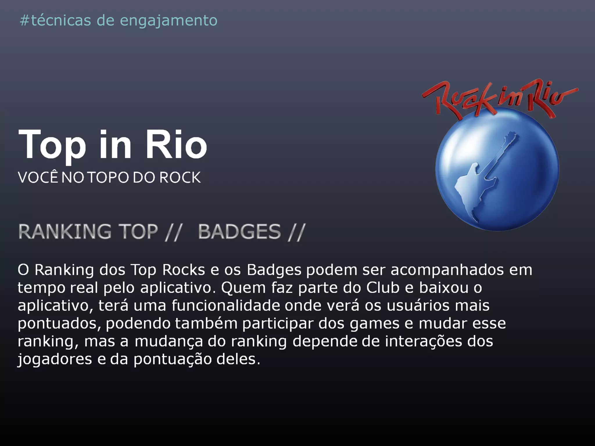 #técnicas de engajamento
 