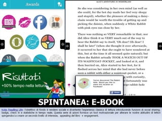 SPINTANEA: E-BOOK +50% tempo nella lettura  