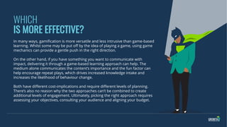 Gamification vs Game Based Learning | PDF