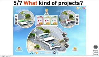 5/7 What kind of projects?

dinsdag 10 september 13

 