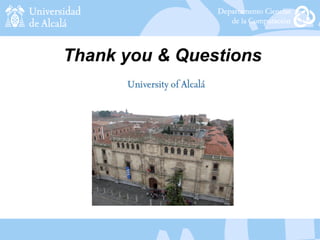 Thank you & Questions
 