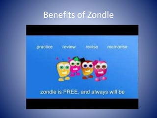 Benefits of Zondle 
 