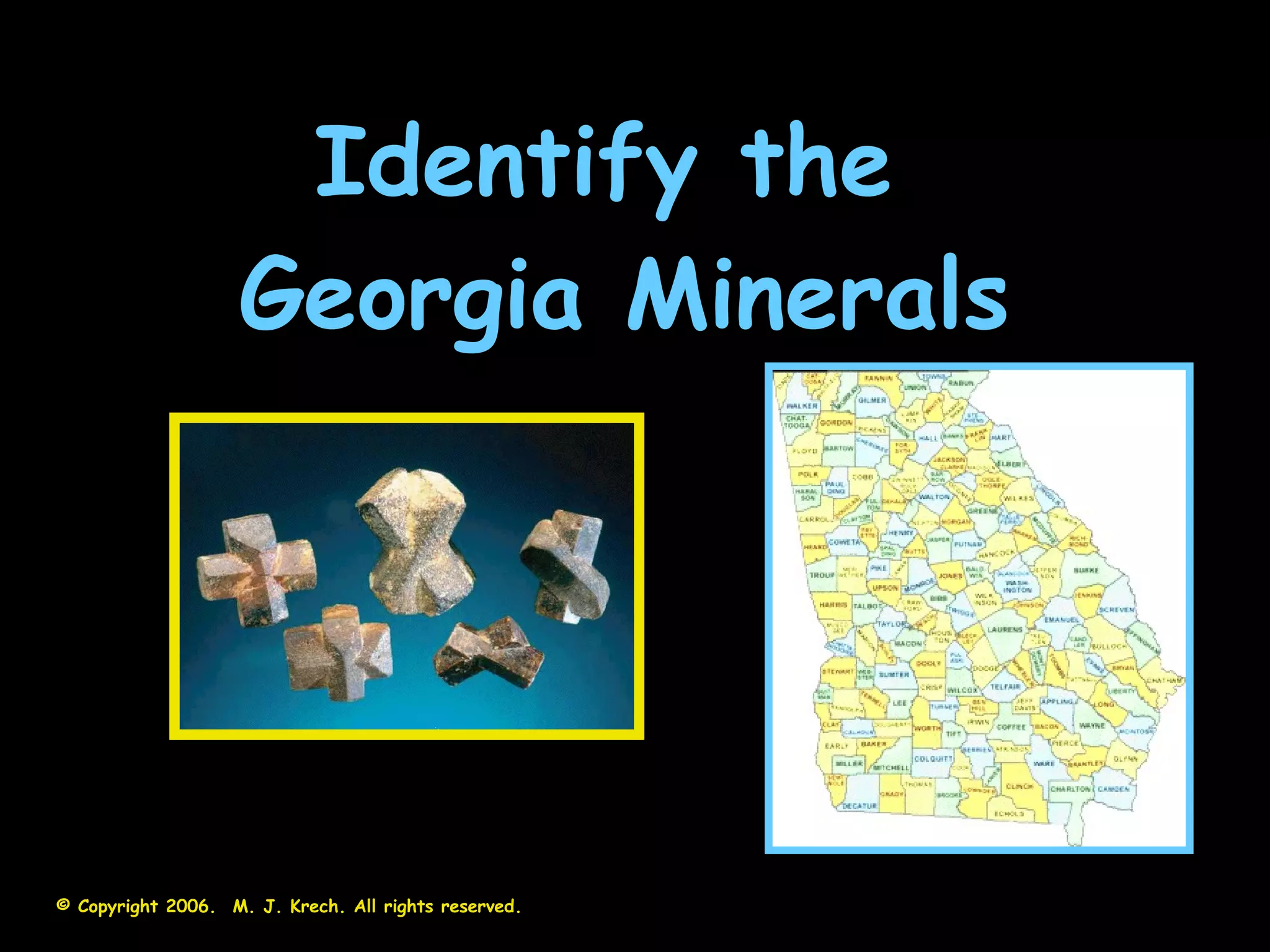 Ga Minerals PPT