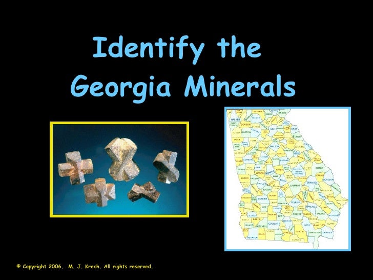 Ga Minerals