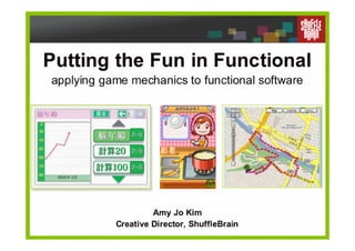 Gaming Mechanics For Functional Software