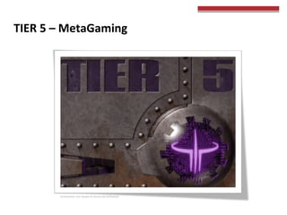  
	
  
TIER	
  5	
  –	
  MetaGaming	
  
Screenshot	
  von	
  Quake	
  III	
  Arena	
  (id-­‐Sohware)	
  
	
  
 