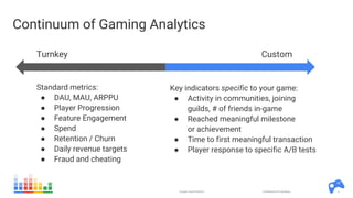 Gaming analytics on gcp | PDF