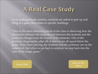 Gaming In Education | PPT