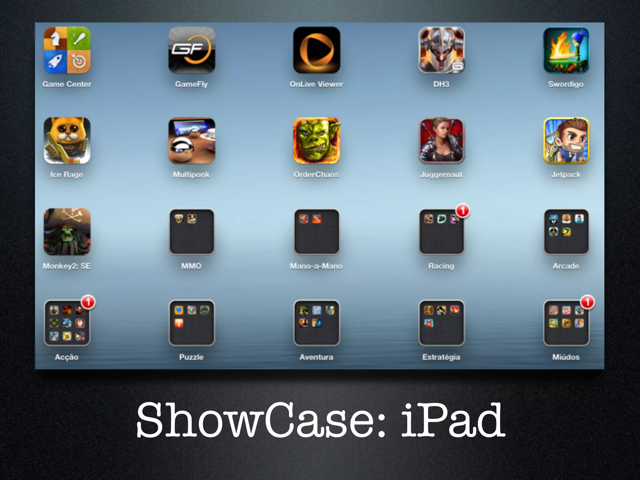ShowCase: iPad
 