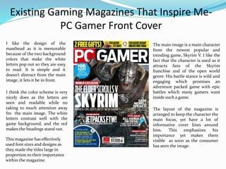 Computer Gaming Articles Gaming Magazine Pre-Production Treatment | PPTX