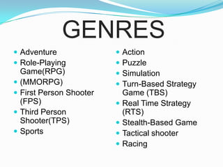 Gaming technology | PPTX