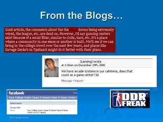 From the Blogs…




©2007 Savage Geckos
 