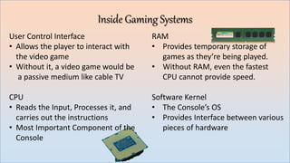 Gaming technology Presentation | PPTX