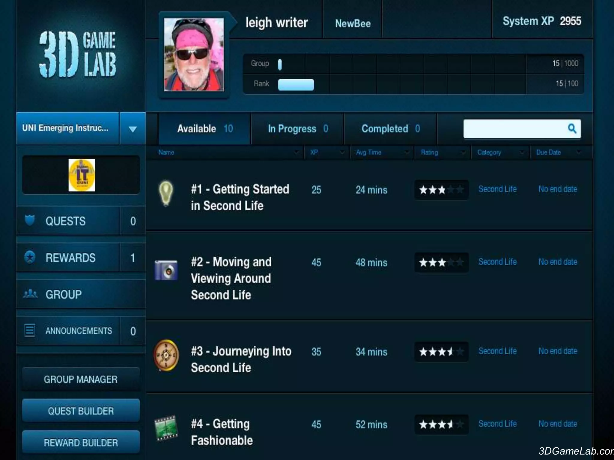 3DGameLab.com
  3DGameLab.com
 