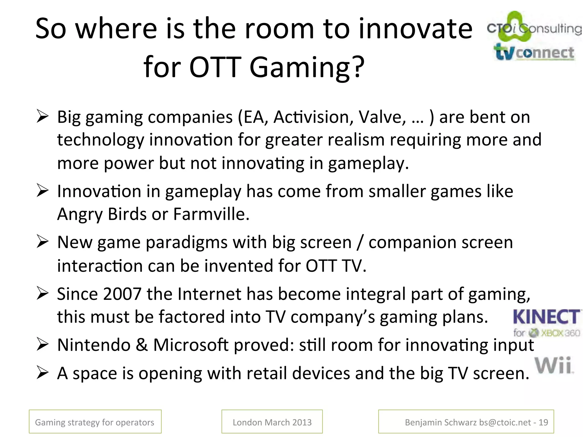 ;.'<4+*+'$(')4+'*..#').'$%%.N")+'
       -.*'MBB'!"#$%&E'
"! 9$&'&"#$%&'3.#/"%$+('jPH'P3ON$($.%H'C"LN+H'f']'"*+'>+%)'.%'
   )+34%.L.&,'$%%.N"O.%'-.*'&*+")+*'*+"L$(#'*+ZG$*$%&'#.*+'"%1'
   #.*+'/.<+*'>G)'%.)'$%%.N"O%&'$%'&"#+/L",@'
"! F%%.N"O.%'$%'&"#+/L",'4"('3.#+'-*.#'(#"LL+*'&"#+('L$K+'
   P%&*,'9$*1('.*'Y"*#N$LL+@'
"! [+<'&"#+'/"*"1$&#('<$)4'>$&'(3*++%'R'3.#/"%$.%'(3*++%'
   $%)+*"3O.%'3"%'>+'$%N+%)+1'-.*'MBB'BC@'
"! ;$%3+'566T')4+'F%)+*%+)'4"('>+3.#+'$%)+&*"L'/"*)'.-'&"#$%&H'
   )4$('#G()'>+'-"3).*+1'$%).'BC'3.#/"%,S('&"#$%&'/L"%(@'
"! [$%)+%1.'q'2$3*.(.r'/*.N+1l'(OLL'*..#'-.*'$%%.N"O%&'$%/G)'
"! P'(/"3+'$('./+%$%&'<$)4'*+)"$L'1+N$3+('"%1')4+'>$&'BC'(3*++%@'

!"#$%&'()*")+&,'-.*'./+*").*('   0.%1.%'2"*34'5678'   9+%:"#$%';34<"*='>(?3).$3@%+)'A'7e'
 