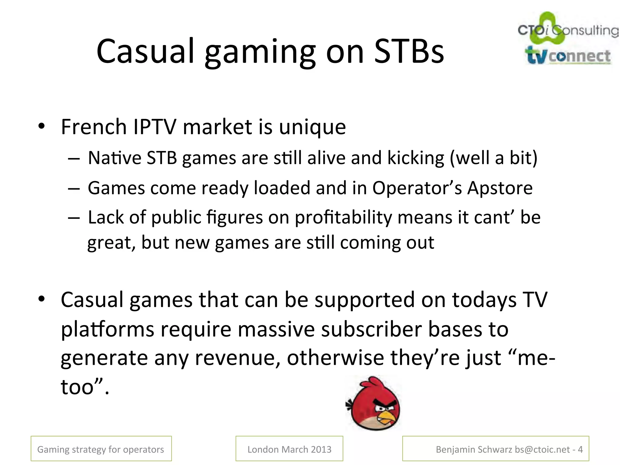 J"(G"L'&"#$%&'.%';B9('
•! Y*+%34'FWBC'#"*K+)'$('G%$ZG+'
       –! ["ON+';B9'&"#+('"*+'(OLL'"L$N+'"%1'K$3K$%&'<+LL'"'>$)]'
       –! !"#+('3.#+'*+"1,'L."1+1'"%1'$%'M/+*").*S('P/().*+'
       –! 0"3K'.-'/G>L$3'^&G*+('.%'/*.^)">$L$),'#+"%('$)'3"%)S'>+'
          &*+")H'>G)'%+<'&"#+('"*+'(OLL'3.#$%&'.G)'

•! J"(G"L'&"#+(')4")'3"%'>+'(G//.*)+1'.%').1",('BC'
   /L"_.*#('*+ZG$*+'#"(($N+'(G>(3*$>+*'>"(+(').'
   &+%+*")+'"%,'*+N+%G+H'.)4+*<$(+')4+,S*+':G()'`#+A
   )..a@'

!"#$%&'()*")+&,'-.*'./+*").*('   0.%1.%'2"*34'5678'   9+%:"#$%';34<"*='>(?3).$3@%+)'A'X'
 