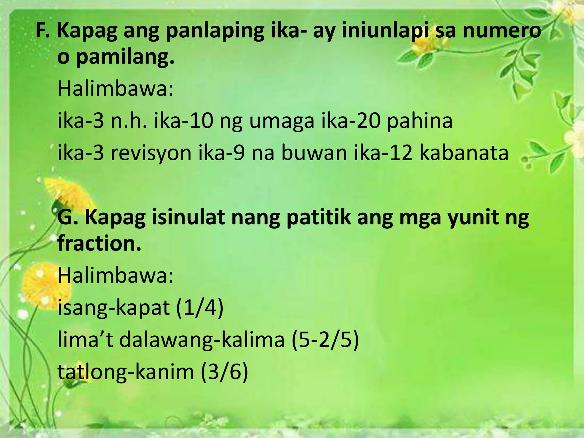 Gamit ng mga bantas | PPTX