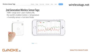 .de ANALYTICS INSIGHTS #04
wirelesstags.net
 