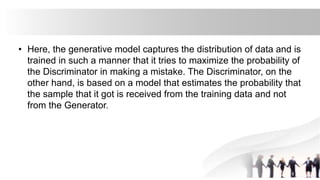 Generative Adversarial Network (GAN) | PPTX