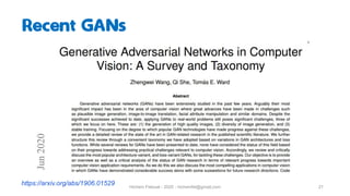 Introduction To Generative Adversarial Networks GANs | PDF