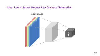 Idea: Use a Neural Network to Evaluate Generation
13/27
 
