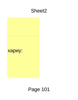 Sheet2




хариу:




         Page 101
 
