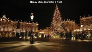 Nancy place Stanislas à Noël
 