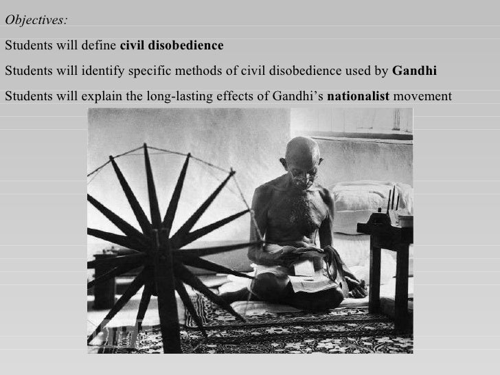 civil disobedience definition us history