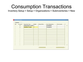 Understanding Oracle Consigned Inventory | PPT
