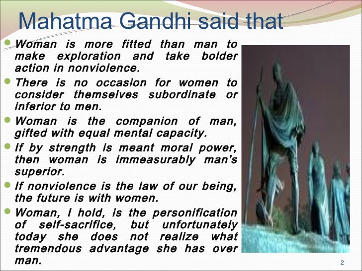 Gandhiji & Empowerment of Women 2 10-2012 coloured